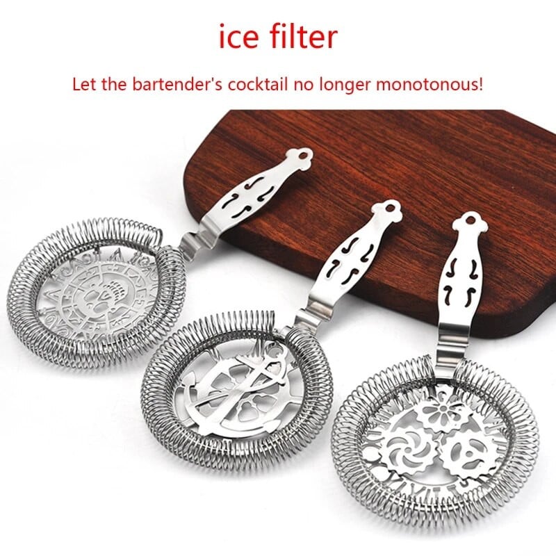 Kokteiļu sietiņš ar pavasara paraktisku dizainu, viegli tīrāms un izturīgs