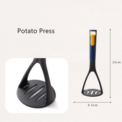 Silikoninis virimo indų rinkinys Maišymo įpjova serviravimo mentelė Nelipni karščiui atspari virtuvės kepimui maišoma nusausinimo šaukštai