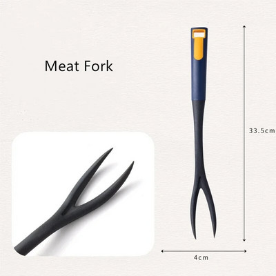 Silikoninis virimo indų rinkinys Maišymo įpjova serviravimo mentelė Nelipni karščiui atspari virtuvės kepimui maišoma nusausinimo šaukštai