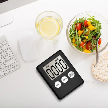 Кухненски таймер LED цифров екран Код за измерване на времето Таймер Фин часовник с магнит Temporizador Използва се за печене и готвене Спортни игри