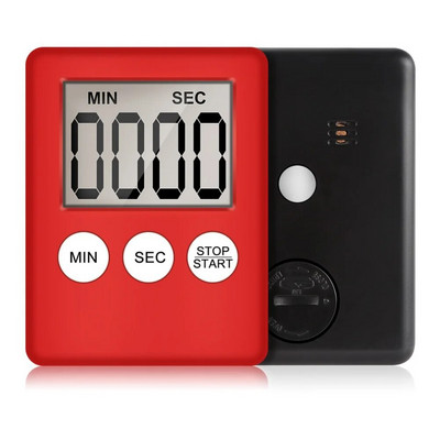 JJYY Super Mini LCD Digitalni Zaslon Kuhinjski Timer Četvrtasti Kuhinjski Odbrojavanje Alarm Magnet Sat Štoperica za spavanje Sat Timer
