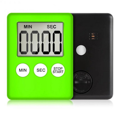 JJYY Super Mini LCD Digitalni Zaslon Kuhinjski Timer Četvrtasti Kuhinjski Odbrojavanje Alarm Magnet Sat Štoperica za spavanje Sat Timer