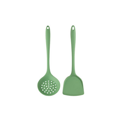 Szilikon főzőedény szett tapadásmentes spatula lapát leves kanál nyelű főzőeszköz készlet BPA mentes konyhai szerszám tartozékok