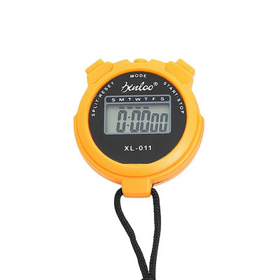 Hordozható kézi sport stopperóra digitális kijelzős fitnesz időzítő számláló 4 színben sport stopper kronográfhoz