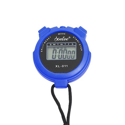 Hordozható kézi sport stopperóra digitális kijelzős fitnesz időzítő számláló 4 színben sport stopper kronográfhoz