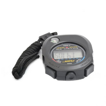 Αδιάβροχο Χρονόμετρο χειρός τσέπης Χρονόμετρο Επαγγελματικό Ψηφιακό Αθλητικό Χρονόμετρο LCD Timer Stop Watch Timer Cronometro