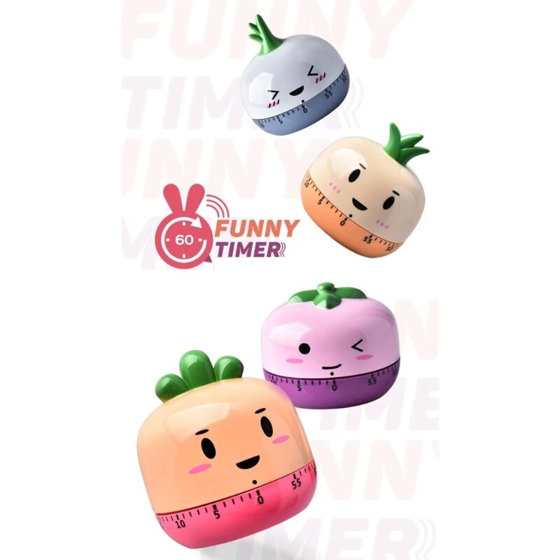 Cronometru pentru ouă de 60 de minute Cronometru mecanic pentru animale drăguț Cronometru manual cu numărătoare inversă pentru studiu acasă și cronometru de lucru Memento de gătit