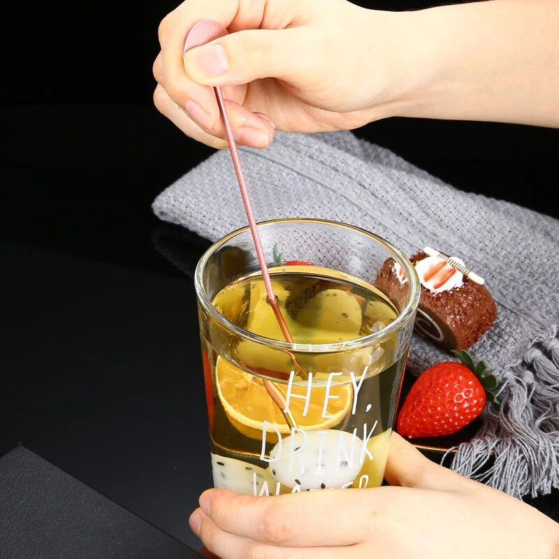 21 cm nerūdijančio plieno maišymo juostos šaukštas maišymo uncijos kokteilių gėrimų maišyklės ilgos rankenos kavos ledo šaukštas barmeno baro priedai