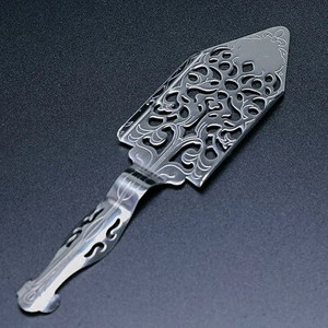 Naujas nerūdijančio plieno absento šaukštas kokteilių baro indai Karčiojo šaukštelio Absento stiklo puodelio gėrimų indų šaukšto kūrybinis filtras