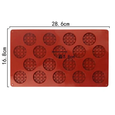 Mașină de fabricat vafele DIY, matriță antiaderență din silicon pentru prăjituri, 100%, pentru ciocolată, de calitate alimentară, accesorii creative de coacere pentru bucătărie, forma pentru vafe.