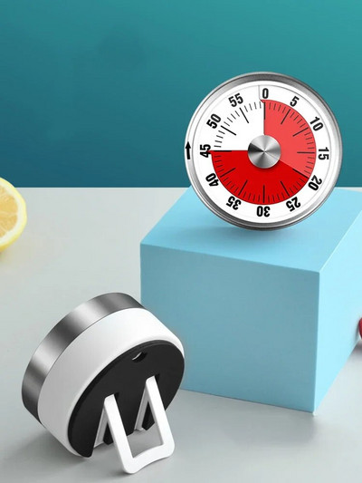 60 minučių vizualinis laikmatis, skirtas vaikams mokytis Šaldytuvo magnetai Virtuvės laikmatis Mechaninis chronometras Žadintuvas Virtuvės gaminimo priedai