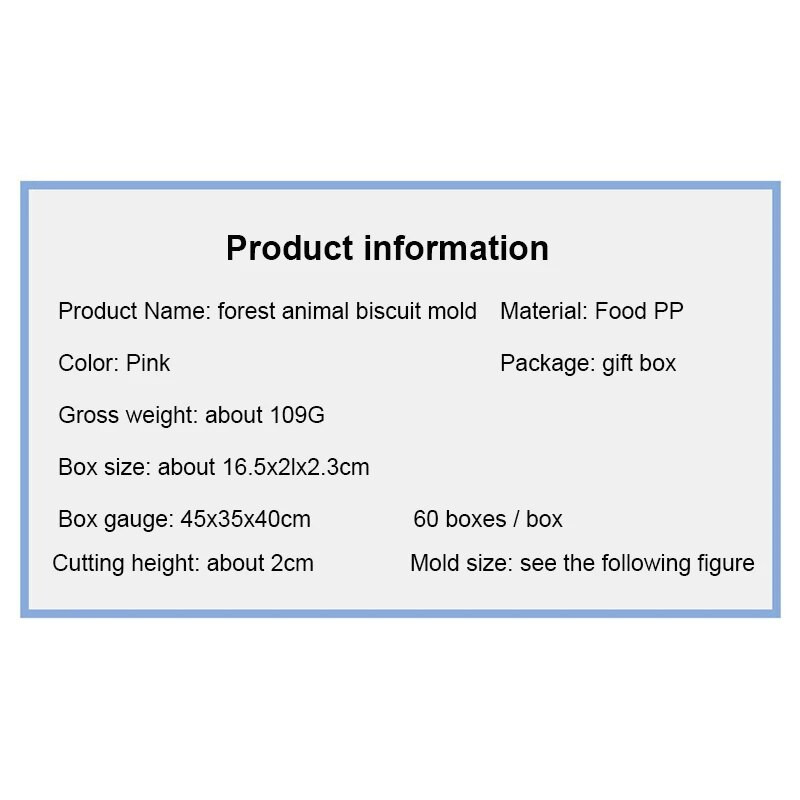 Džiunglių safari gyvūnų sausainių pjaustyklė 3D sausainių formelė Kalėdų paplūdimyje Havajų pyrago formelės gėlės formos sausainių kepimo įrankiai