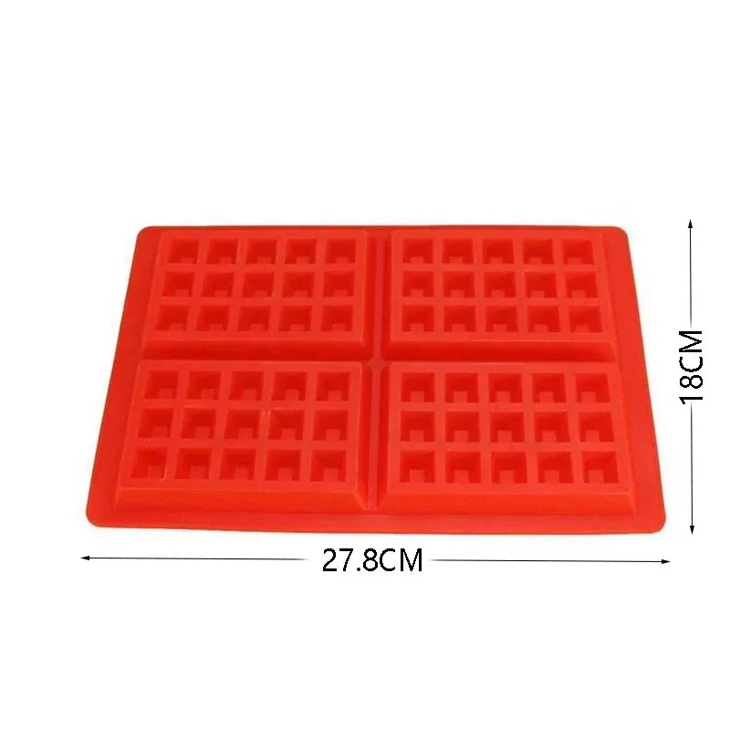 Tapadásmentes szilikon gofrisütők sütőedénykészlet szilikon gofriforma csokoládé gofriforma konyhai süteménysütési kellékek