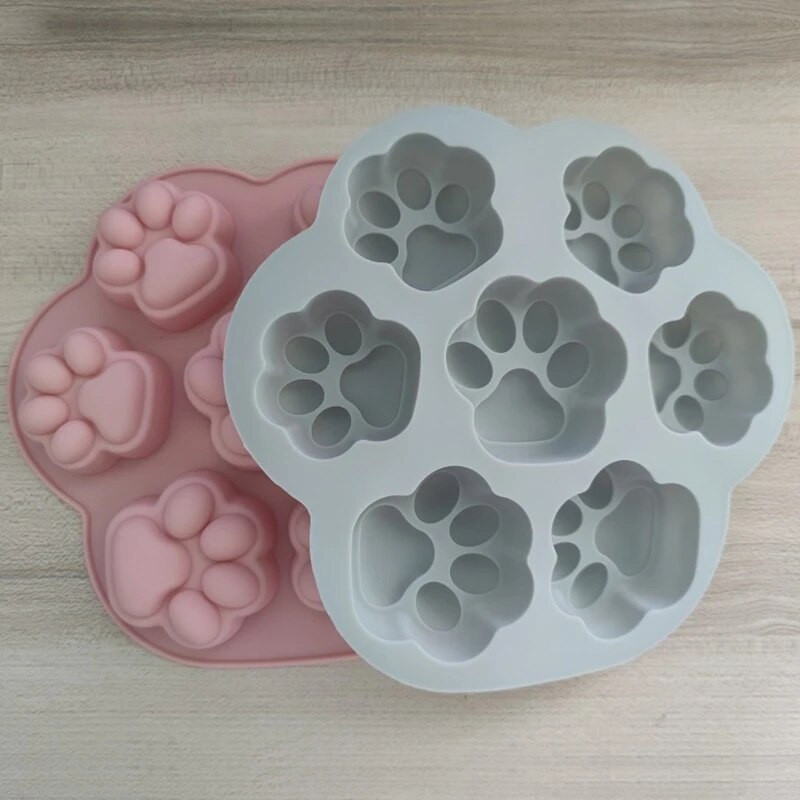 Naujos letenėlės silikoninės formos Fondant pasta gyvūnų nagų presavimo silikoninė medžiaga