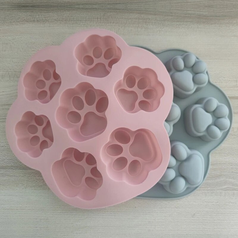 Naujos letenėlės silikoninės formos Fondant pasta gyvūnų nagų presavimo silikoninė medžiaga