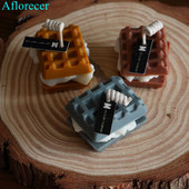 Vafliniai Sausainiai Silikoninė Žvakių Forma "Pasidaryk pats" Gipso Gipso Amatai Formelės Sausainiai Šokoladinis Muilas Silikoninės Formos žvakių Dervai