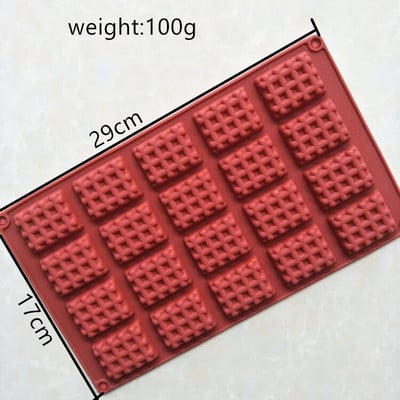 Vafliniai Sausainiai Silikoninė Žvakių Forma "Pasidaryk pats" Gipso Gipso Amatai Formelės Sausainiai Šokoladinis Muilas Silikoninės Formos žvakių Dervai
