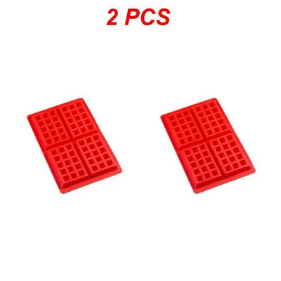 1/2 TK ruudukujuline vahvlite valmistamise tööriist küünal Fondant küpsisevormi küpsetustarvikud Vahvli silikoonvorm Mitmeotstarbeline isetegemine