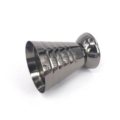 Cupă de măsură din oțel inoxidabil 75ML Bar cu instrumente pentru cocktail Accesorii pentru băuturi mixte 3 în 1 Instrumente pentru cocktail Bar Cupă Jigger