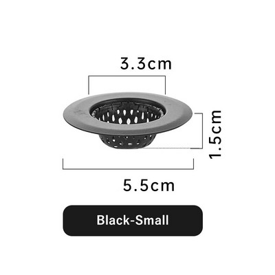 1vnt nerūdijančio plieno kriauklės filtras gaudyklė vonia plaukų gaudyklė kamštis virtuvės maisto šlako tinklelis metalinis grindų nutekėjimas su rankena