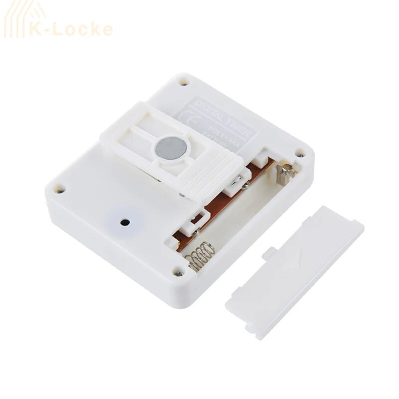 Tizenkét gombos digitális elektronikus időzítő maximum 100 óra minimum 1 másodperc konyhai főzés szabadtéri sportokhoz, visszaszámláló riasztási emlékeztető