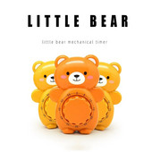 Virtuvės laikmatis Mielas atgalinis skaičiavimas Laikmatis žadintuvas Vaiko mokymosi laikmatis Mechaninis Kūrybinis lokys virėjas kepimo įrankis Nemokamas pristatymas