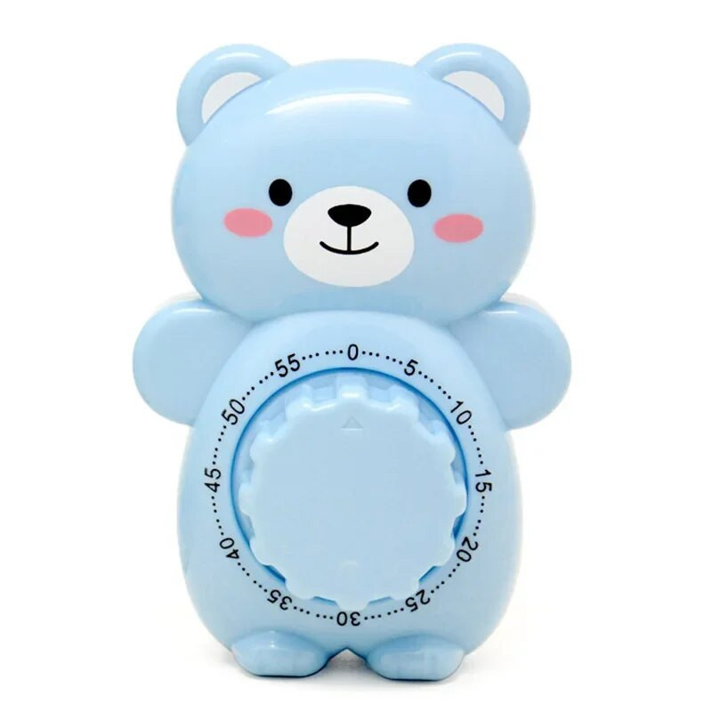 Virtuvės laikmatis Mielas atgalinis skaičiavimas Laikmatis žadintuvas Vaiko mokymosi laikmatis Mechaninis Kūrybinis lokys virėjas kepimo įrankis Nemokamas pristatymas