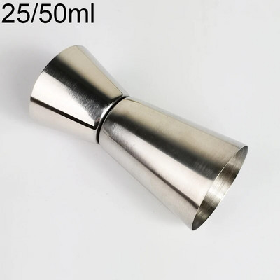 15/30ml 25/50ml Jigger cu capăt dublu, ceașcă măsurată în 4 culori, băutură de cocktail, shaker de vin, accesorii pentru bar din inox