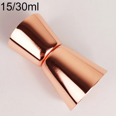 15/30ml 25/50ml Jigger cu capăt dublu, ceașcă măsurată în 4 culori, băutură de cocktail, shaker de vin, accesorii pentru bar din inox