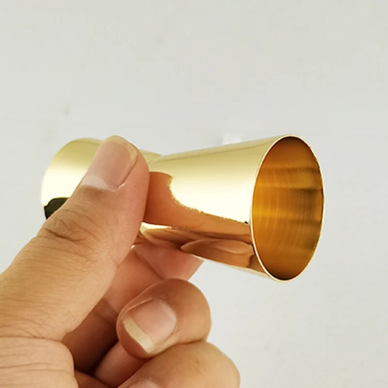 15/30ml 25/50ml Jigger cu capăt dublu, ceașcă măsurată în 4 culori, băutură de cocktail, shaker de vin, accesorii pentru bar din inox