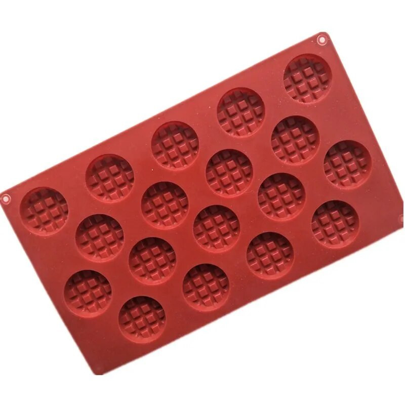 Vafliniai Sausainiai Silikoninė Žvakių Forma „Pasidaryk pats“ Gipso Gipso Amatai Sausainiai Šokoladinis Muilas Silicis s Dervai