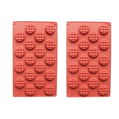 2 vnt./rinkinys 18/20 ertmės silikoninių formų gaminimo keksas sausainių šokolado keptuvės kepimo forma Nelipni kepimo įrankių įrankis Dropshipping