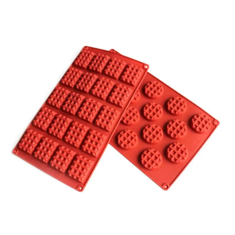 2 vnt./rinkinys 18/20 ertmės silikoninių formų gaminimo keksas sausainių šokolado keptuvės kepimo forma Nelipni kepimo įrankių įrankis Dropshipping