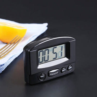 1PC Bucătărie Cronometru pentru coacere Afișaj digital Reminder Student portabil Ecran mare Time Manager Instrument de coacere în bucătărie