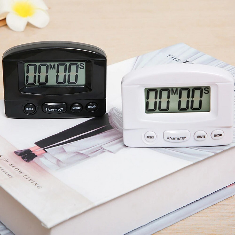 1 db konyhai sütési időzítő digitális kijelző emlékeztető diák hordozható nagy képernyős időkezelő konyhai sütőeszköz