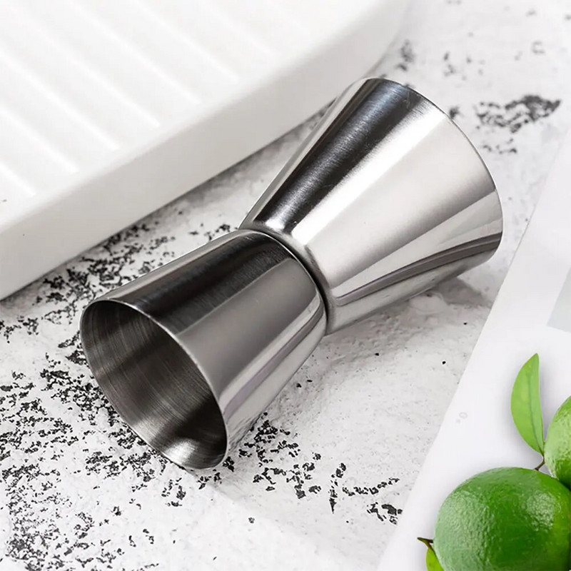 Rozsdamentes acél koktél shaker 15/30 ml vagy 20/40 ml vagy 25/50 ml mérőpohár dual Shot Drink Spirit Measure Jigger konyhai eszközök