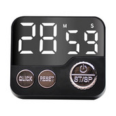 Konyhai Időzítő LED Digitális Konyhai Emlékeztető Időzítő Négyzetes Főzés Visszaszámlálás Visszaszámláló Időzítő Alvás ébresztőóra Otthoni ellátás