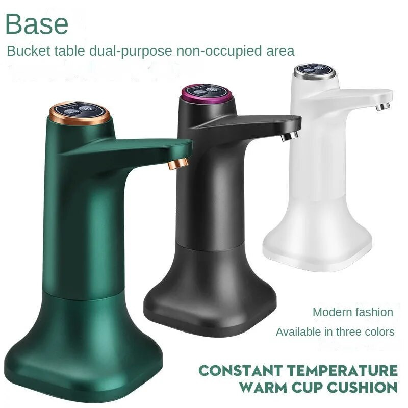 Automatinis elektrinis vandens dozatorius USB įkraunamas BarreLED vandens siurblys Vandens butelio jungiklis vandens valymo prietaisai