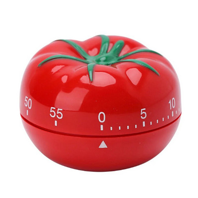 Paradicsom időzítő elektronikus konyhai időzítő emlékeztető Pomodoro mechanikus visszaszámláló riasztó konyhai főzőeszköz játék időzítő időzítő óra