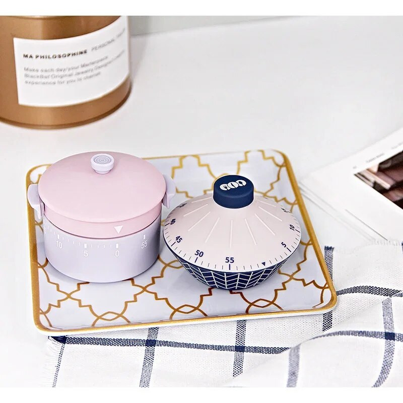 Cronometru drăguț atractiv, ceas cu alarmă, reamintire a timpului, contor manual, yoga, sport, studiu, temporizator, bucătărie, restaurant, unelte de gătit