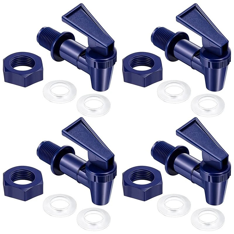 4 daļas rezerves dzesētāja jaucējkrāns, ūdens pudeles krūze, dozatora krāna komplekts, atkārtoti lietojams uzgalis ūdens dzērienu dozators