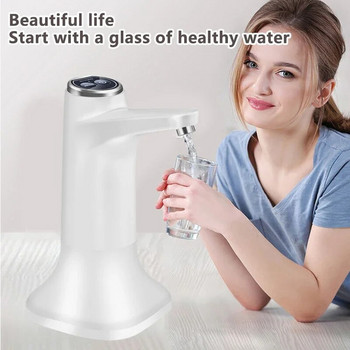 Water Pump Dispenser Mini USB Charging Automatic Electric Water Pump Drink for Kitchen Office Outdoor Drink Dispenser