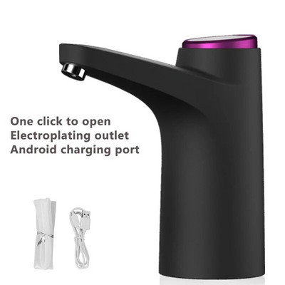 Vízszivattyús vízadagoló mini USB töltő automata elektromos vízszivattyús ital konyhai irodai kültéri italadagolóhoz