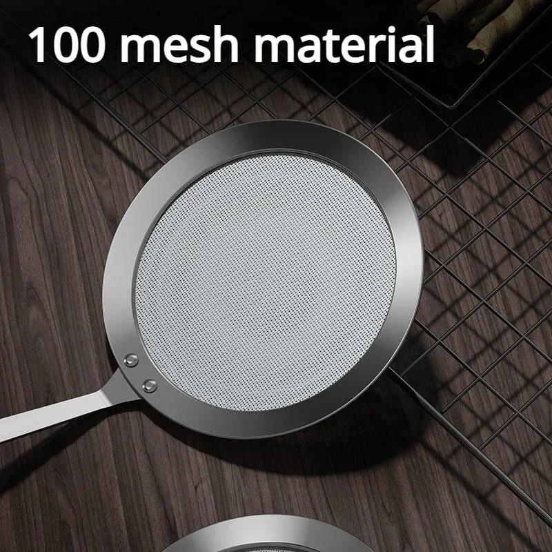 304 Nerūdijančio plieno sietelis Daržovių maisto filtras Sultys Kavos filtravimo įrankiai Virtuvės priedai Buitiniai filtrų kiaurasamčiai