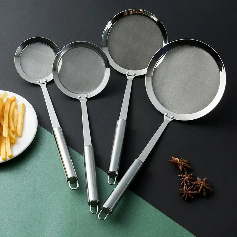 304 Nerūdijančio plieno sietelis Daržovių maisto filtras Sultys Kavos filtravimo įrankiai Virtuvės priedai Buitiniai filtrų kiaurasamčiai