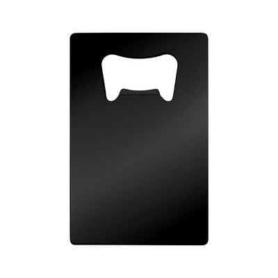 1 db sörösüvegnyitó póker Kreatív zsebfém többfunkciós hitelkártya-palacknyitó fekete barack rozsdamentes acél