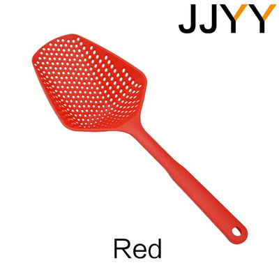 Veliko kuhinjsko cjedilo, velika žlica za rezance, žlica s dugom drškom, tava s neprijanjajućim premazom za visoke temperature, cjedila, cjedila, kuhinjski pribor