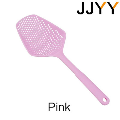 Veliko kuhinjsko cjedilo, velika žlica za rezance, žlica s dugom drškom, tava s neprijanjajućim premazom za visoke temperature, cjedila, cjedila, kuhinjski pribor