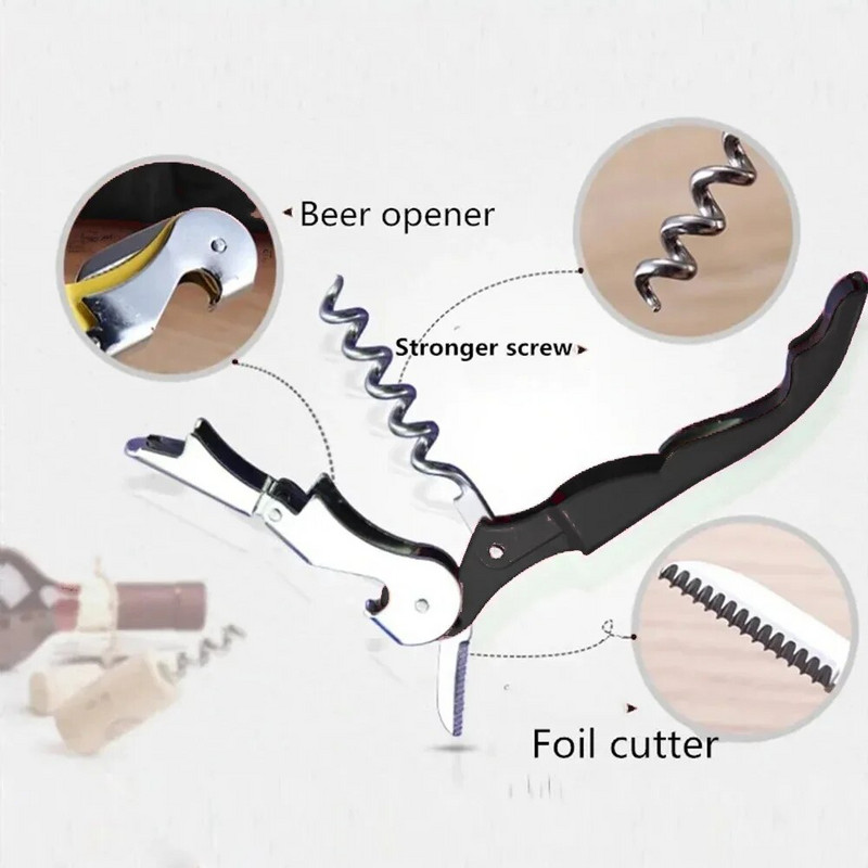 1 bucă tirbușon multifuncțional deschizător de conserve de bere pentru petrecere de nuntă Cadouri ocazionale Deschizător de vin portabil Accesorii de bucătărie pentru bar