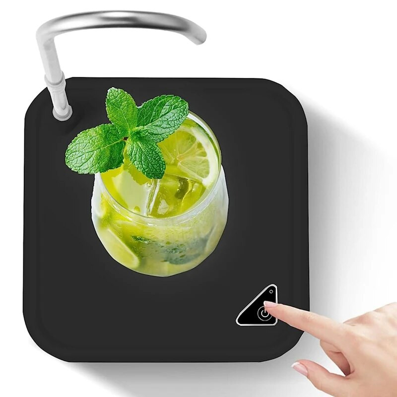 2 viename nešiojamas elektrinis vandens butelių dozatorius 5 galonų ir universaliems buteliams USB įkraunamas stalo vandens balionėlis